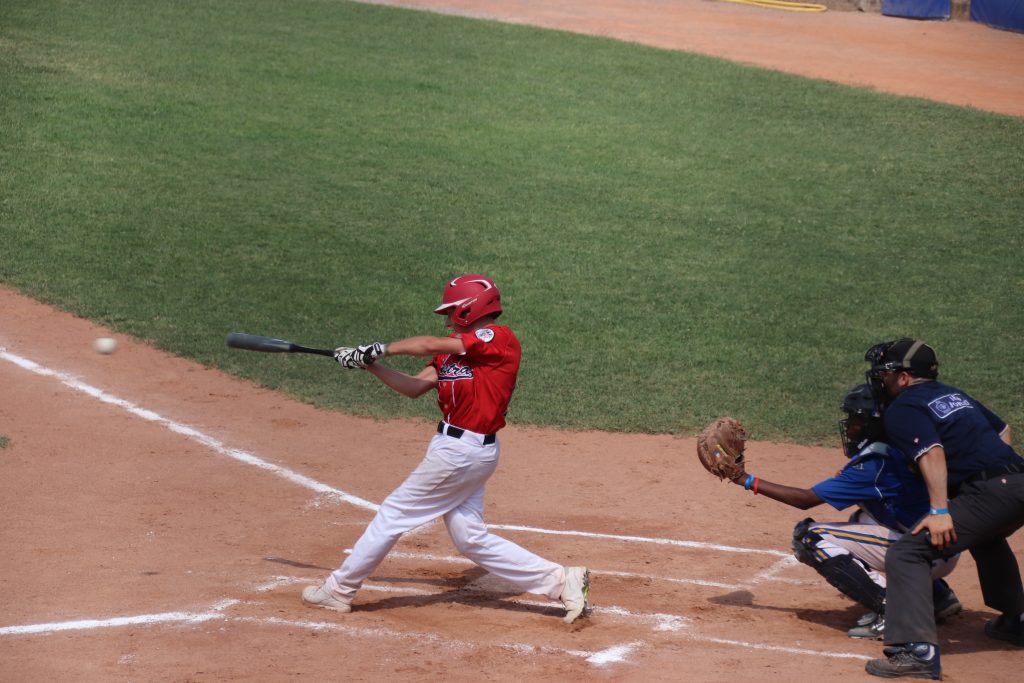 Batter Baseball hitting austria u15 nationalteam