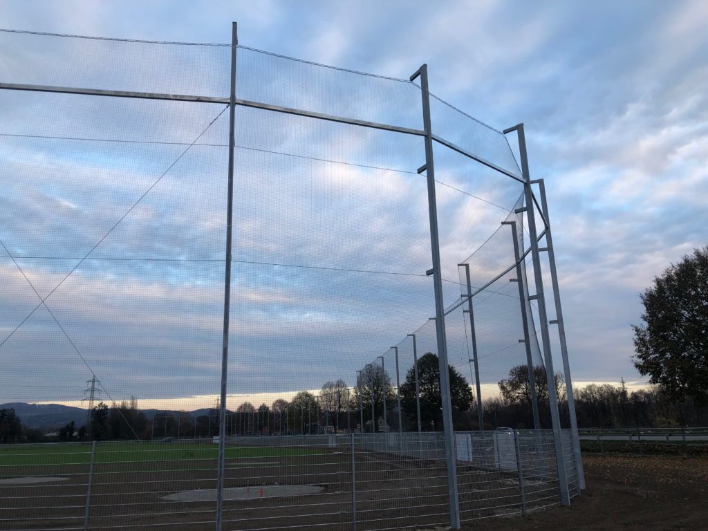 Graz Dirty Sox Backstop am neue Homefield